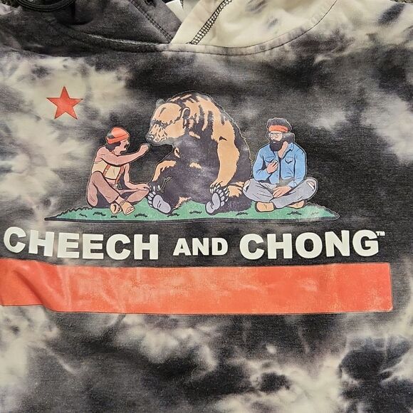 Cheech & Chong Man TV Show Hoodie Pullover M - Picture 2 of 9